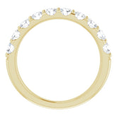 14K Yellow 9/10 CTW Natural Diamond Anniversary Band